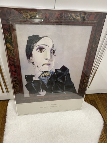 Pablo Picasso Dora Maar 1936 MIT GRUNEN FINGERNAGELN Picture Frame Photography - Picture 5 of 9