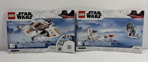 Lego Star Wars 75268 Instruction Manuals 1 & 2 Snow Speeder NO Legos - 第 1/4 張圖片