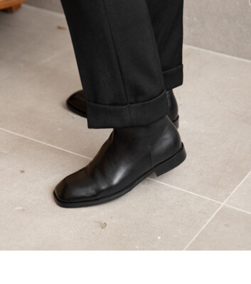 【MODERNIF】Square chelsea boots Ariat Men's Groundbreaker Chelsea Wide Square Toe Waterproof
