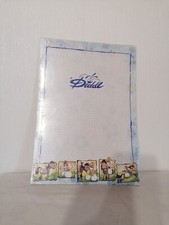 ⭐⭐⭐Bloc notes Feuilles A4 Diddl bleu avec le thème du cheval Galupy et Didlina