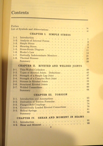 Strength of Materials by Ferdinand L. Singer 1951 1st Edition Vintage Science HC - Imagen 7 de 10