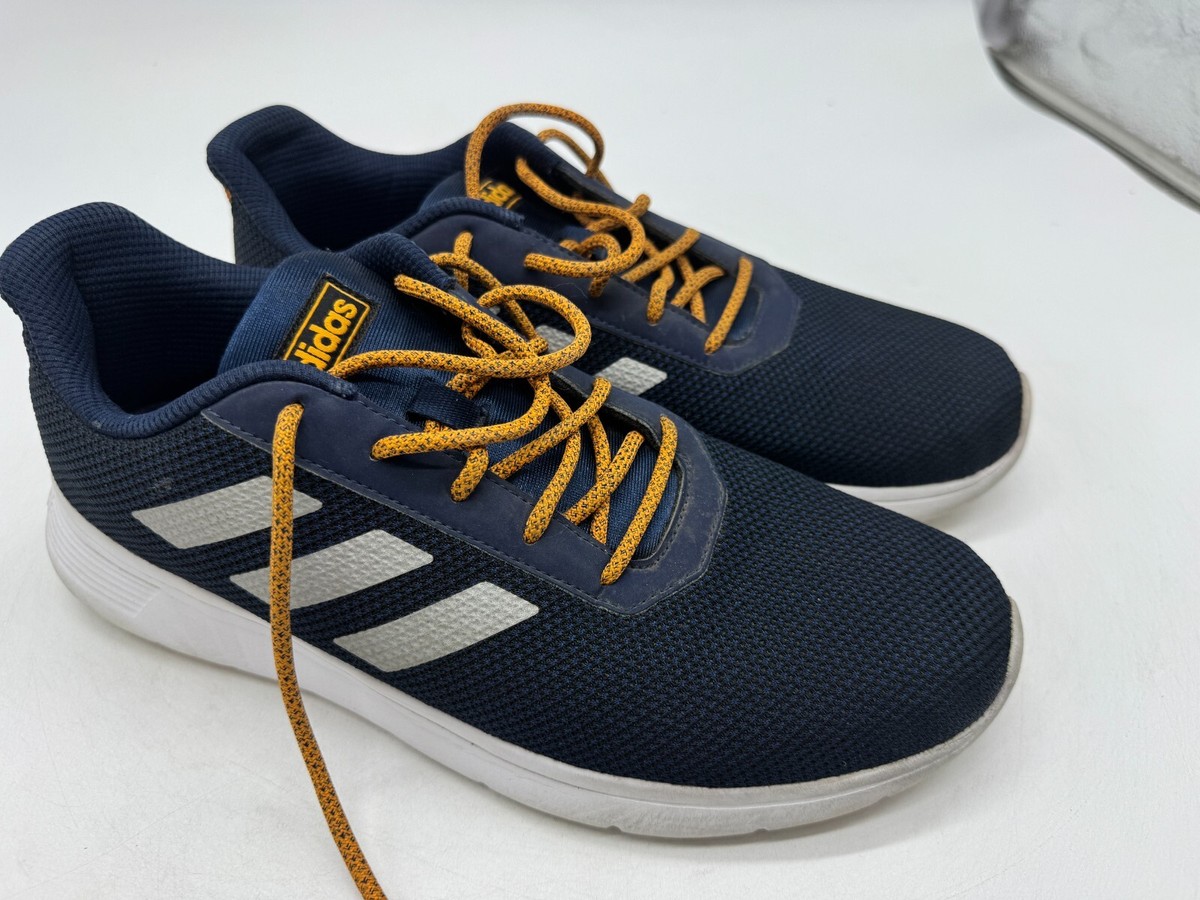 Adidas Throb Running Shoe Men's Navy Blue Lace-Up Low Top