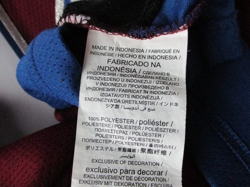 Camiseta Colorado Avalanche Joe Sakic #19 para hombre pequeña W44 pulgadas azul rojo fútbol americano - Imagen 20 de 21