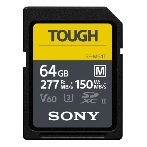 New Sony TOUGH-M series SDXC UHS-II Card 64GB 128GB 256GB V60 U3 Speicherkarten - Picture 2 of 7