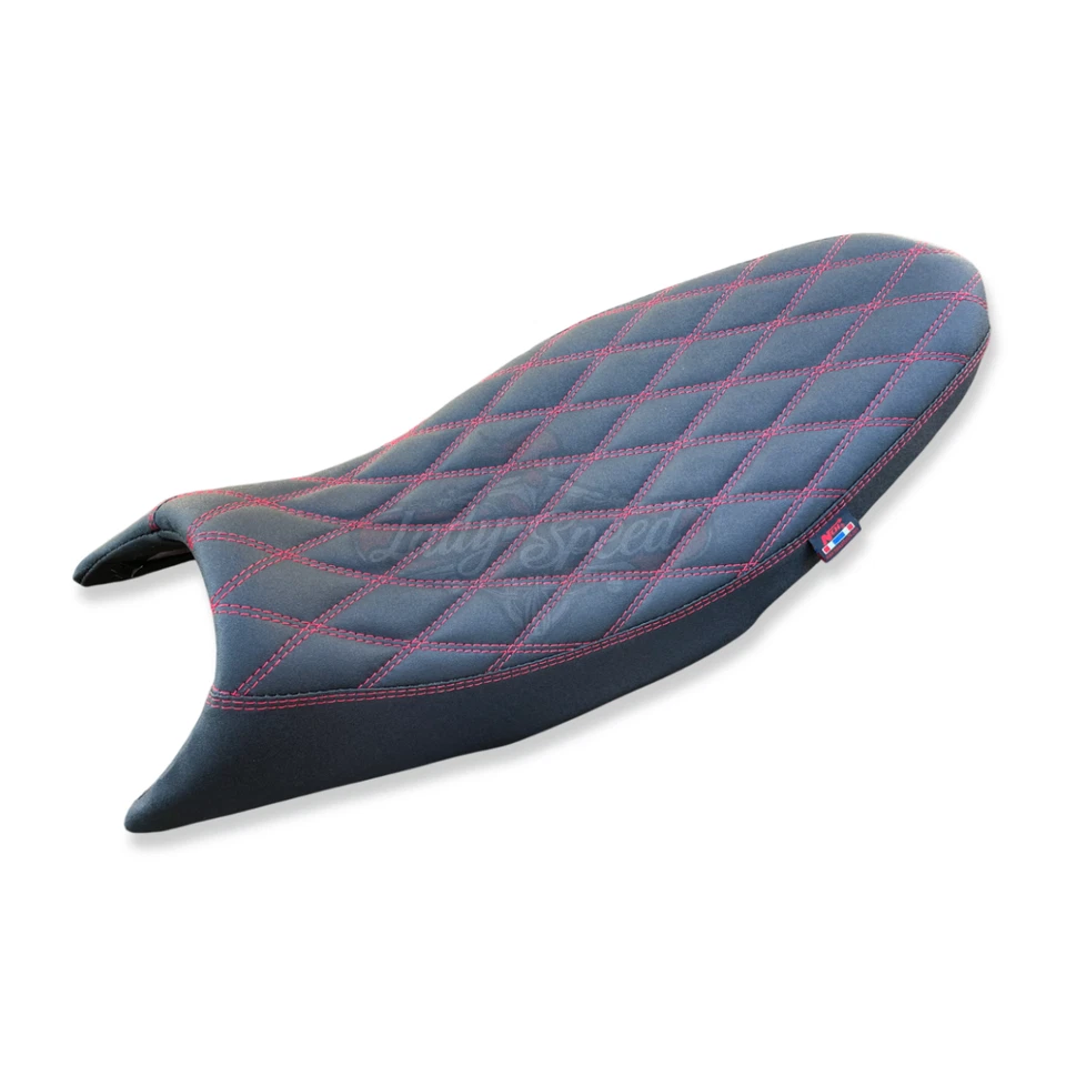 Black Red Stitch Replacement Seat For 2017-2024 Kawasaki Z125 Z 125 Pro BR125 - Изображение 2 из 4