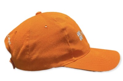 Etavirp Logo Cap. (Orange) Microsoft Inc Coder Orange Hacker Event Gates Hat Cap Logo