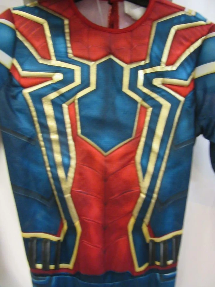 Marvel Iron Spider Child Costume Rubies Avengers Spiderman Size Small 4-6 - Image 3 of 4
