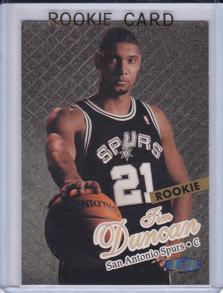 tim duncan ultra gold rc nbaカード Tim Rookie Duncan Auction: (NM