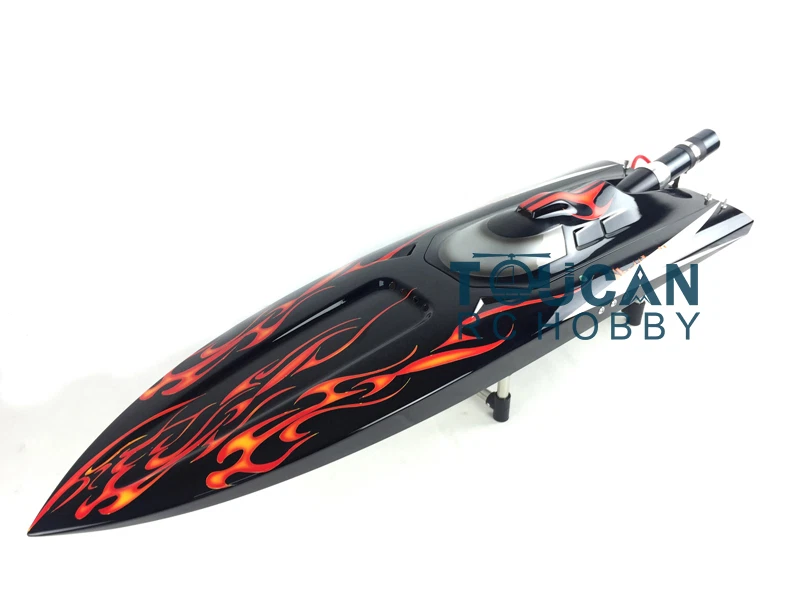 G30D 30CC Black Fiber Glass Gasoline Racing ARTR RC Boat W O Radio System Servos