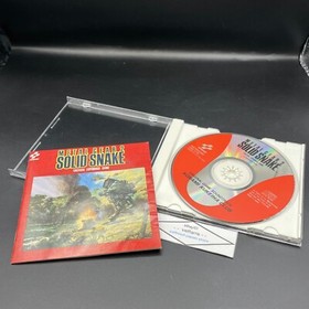 MSX2 Metal Gear 2 Solid Snake Soundtrack CD Tactical Espionage Game Konami USED