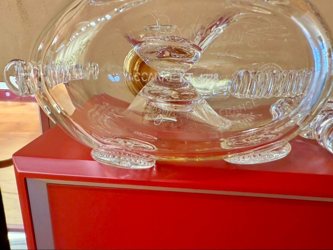 Louis XIII Baccarat Crystal Empty Bottle from Authorized Dealer