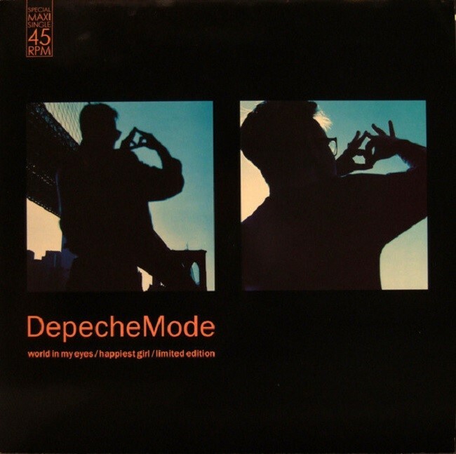 希少 Depeche Mode 限定版 World In My Eyes Depeche Mode World In My Eyes Limited Edition German 12