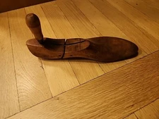 One Vintage Miller Trade Mark O.A.M.C.O Wooden Shoe Stretcher Tree Form USA