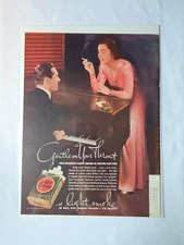 1937, Lucky Strike Proof Print Ad, Approx 12x14, (MHBB2)