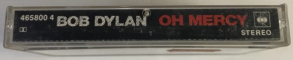 Bob Dylan Oh Mercy Music Cassette Tape 465800 4 CBS Records 1989 Original - Image 3 of 4