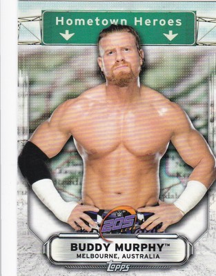 2019 Topps WWE Raw Hometown Heroes #HH-8 Bobby Roode Wrestling Trading Card