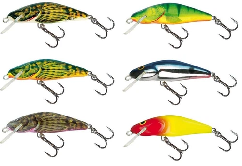 Salmo Bullhead Floating Crankbait / Fox