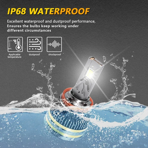 Headlight Bulbs IP68 Waterproof Car  Headlight Bulbs 6000K 200W D2W2 - Picture 10 of 12