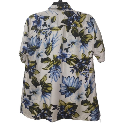 Truxton Aloha Shirt Floral Print Button Up Short Sleeve Casual Shirt L - Picture 2 of 5
