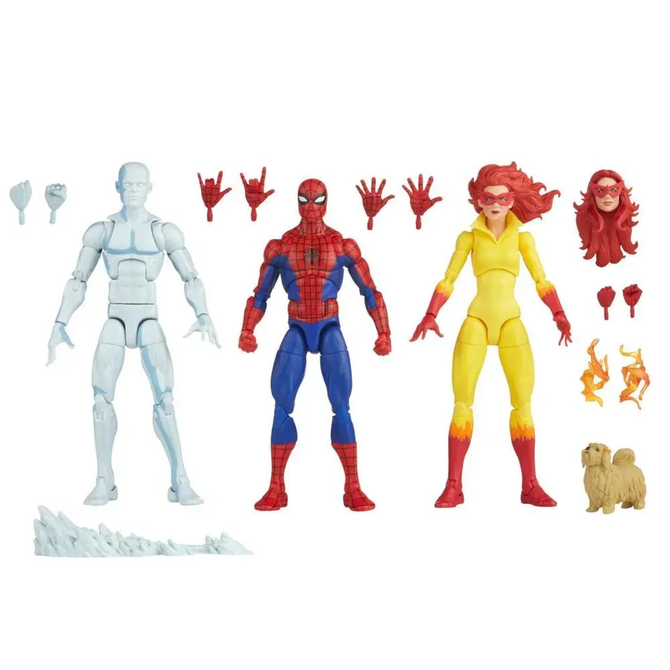 🔥Marvel Legends Series Spider-Man And His Amazing Friends Paquete de 3 Pulso de 6"🔥 Foto 2 de 4