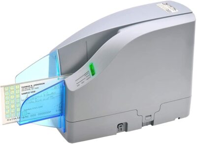 Digital Check CX30 Check Imager with Printer and Rear Franker
