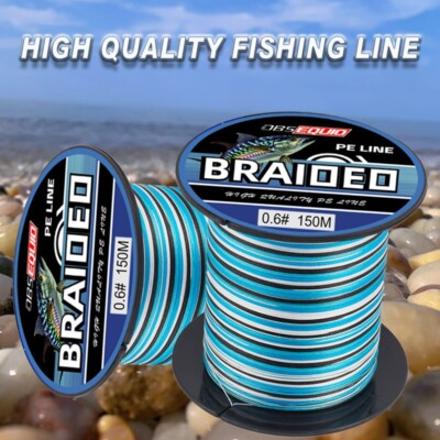 150m blue white black Luya special PE line body smooth and durable wear-resistan