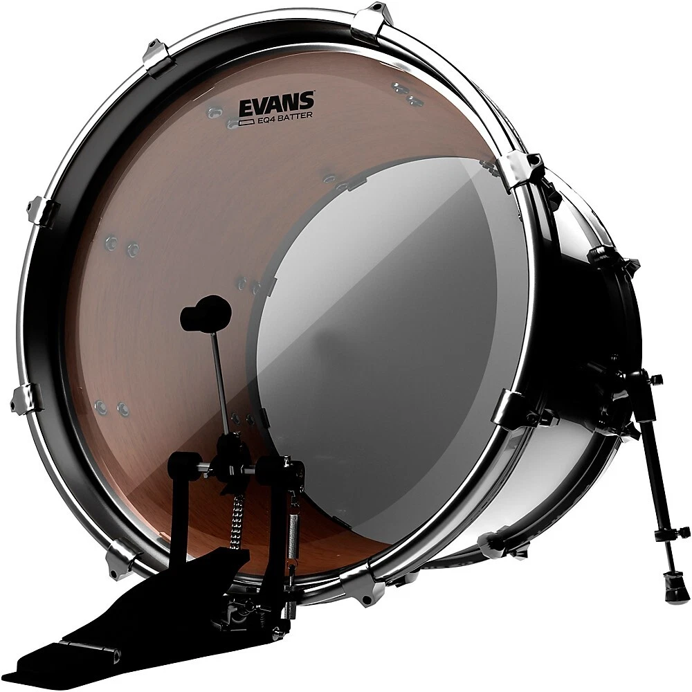 Evans eq4 bass drum head deals