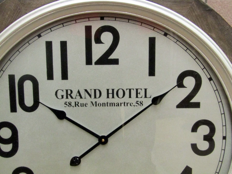 RELOJ PARED MADERA GALERÍA GRANDE 31" 52141 Foto 2 de 3