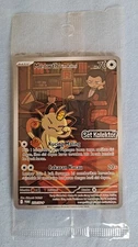 Pokemon Card Indonesia Meowth Promo 253/SV-P Collector Set Glory of Team Rocket