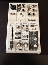 Yamaha AG03 Konsolen-Mischpult, 3 Kanäle, Weiß, USB