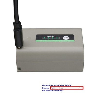 Kastar BLX-1D Battery Pack for Olympus OM SYSTEM BLX-1 Lithium-Ion Battery