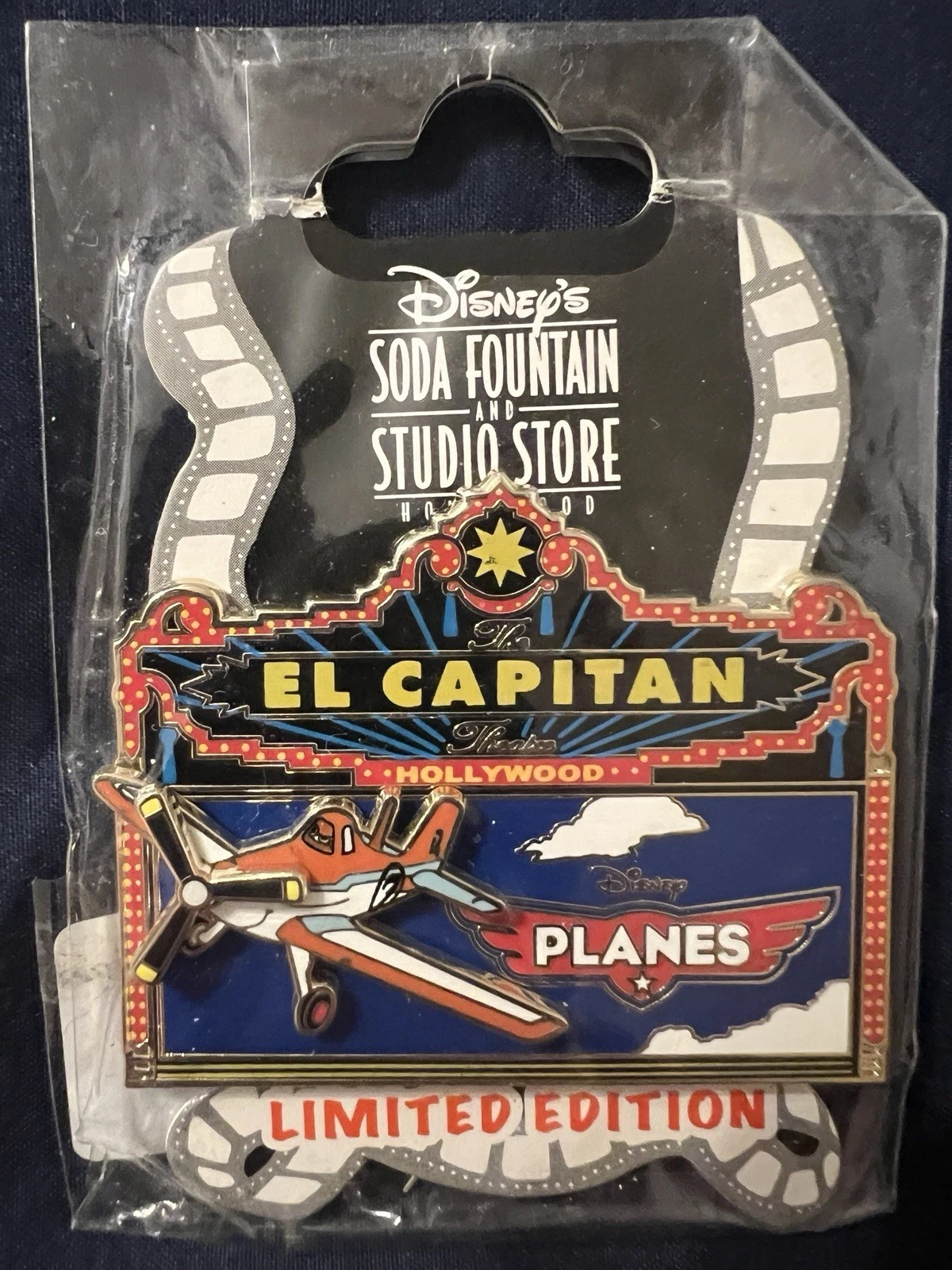 Disney DSSH DSF Pixar Planes El Capitan Marquee Pin LE 500