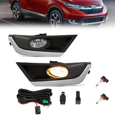 For 2017 2018 2019 Honda Crv Cr-v Front Bumper Fog Lights Driving Lamps Wbulbs For 2017 2018 2019 Honda Crv Cr-v Front Bumper Fog Lights Driving Lamps Wbulbs