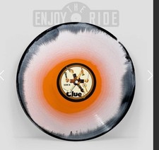 John Morris Clue the Movie Soundtrack ETR132 Black White Orange Swirl /500