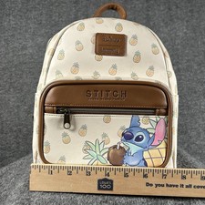 NWOT Loungefly Disney Lilo Stitch Pineapple Mini Backpack Faux Leather