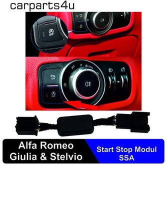 Alfa Romeo Giulia & Stelvio SSA Start Stop Automatik Modul Plug & Play NEU