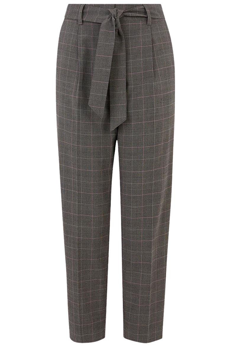 Чулок Oasis grau karierte с укороченной ножкой для травления лодыжек