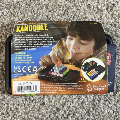 Kanoodle 3D Knobelspiel Puzzlespiel mit 200 Herausforderungen Gehirndrehen - Bild 2 von 4