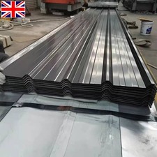 12/24x Metal Galvanized Roof Sheets Corrugated Garage Shed Profile Roofing Sheds