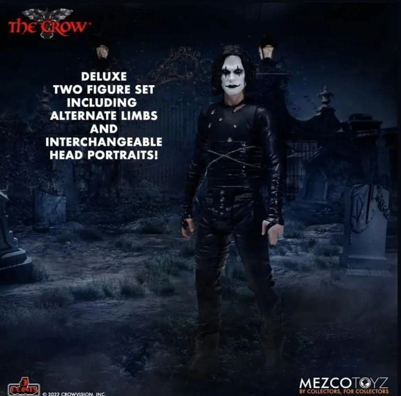 Mezco 5 Points - The Crow Deluxe Figure Set