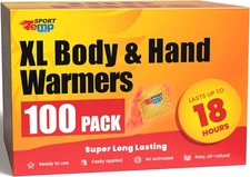 Large Hand &Body Warmers-Up to 18 Hours of Heat,Super Long Lasting-Air Activated