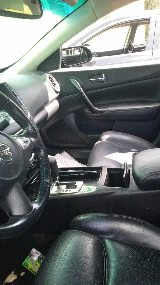 2011-2014 Nissan Maxima Black Seat Belt OEM Passenger Side, Used, 120k Miles - Imagem 4 de 4