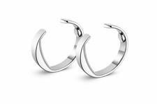 2 Pack Magnetic Anti Snoring Ring Stop Snoring Device Sleep Aid Medium