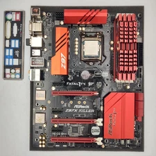 ASRock Fatal1ty Z97X Killer LGA 1150 Motherboard w/ i7-4790K CPU + 8Gx4 RAM