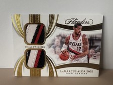 Lamarcus Aldridge - /10 - 2024 Panini Flawless - Dual Patches Gold #DP-LMA