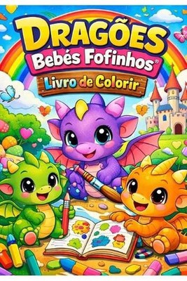 Drages Bebs Fofinhos: Divers?o m?gica para crian?as de 3 a 6 anos by Edson Felip