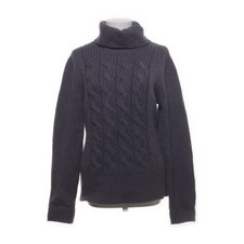 Joe Taft, Rollkragenpullover, Größe: 42, Grau, Kaschmir/Wolle, Chevron #w6E