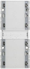 GIRA 5132 00 | Tastsensor 3 Komfort 2fach (1+1) für KNX | 513200