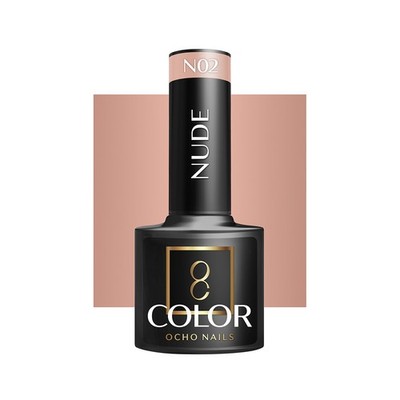 OCHO NAILS Nude Hybrid Nagellack N02 -5 g