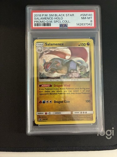 Salamence graded PSA 8 for sale on eBay